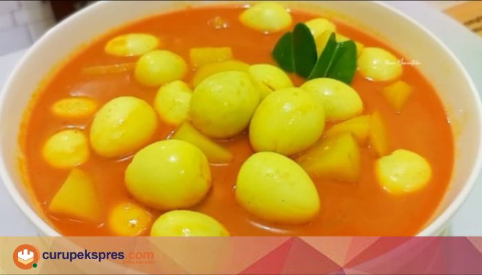 Resep Gulai Telur Kentang Masakan Padang