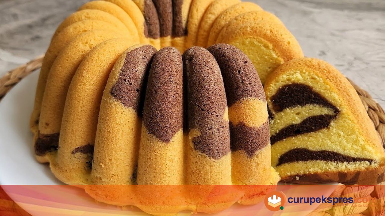 Resep Chiffon Marmer Cake Cocok untuk Buah Tangan 