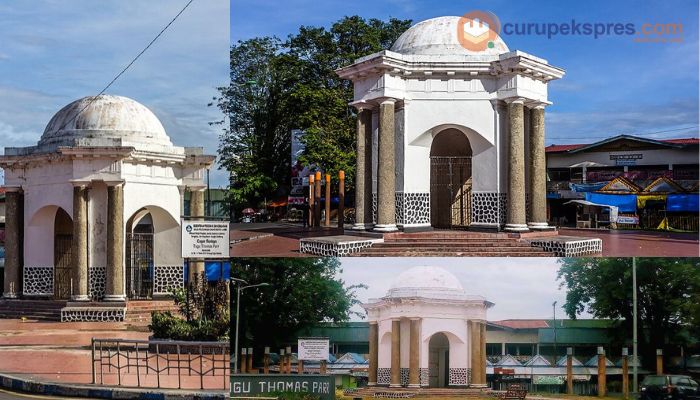 Sejarah Monumen Tugu Thomas Parr Di Kota Bengkulu