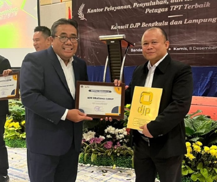 KPP Pratama Curup Raih Penghargaan KPT, Se-Kanwil dan Lampung