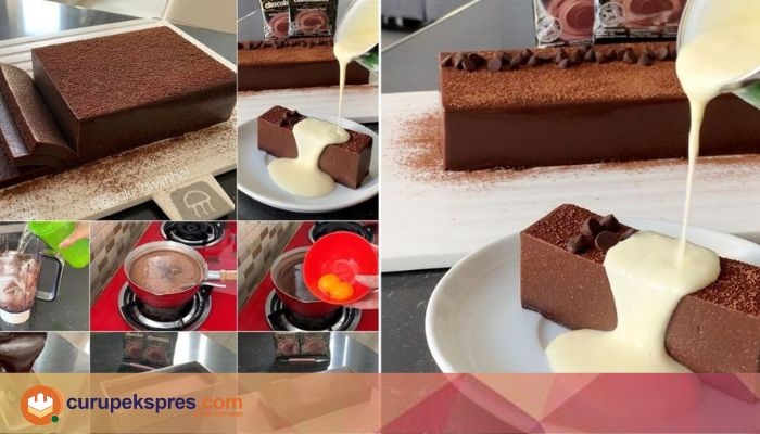 Resep Puding Brownis Simpel