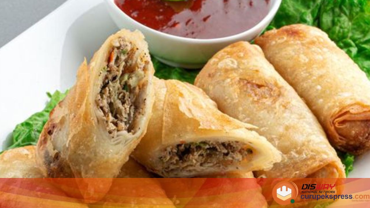 Resep Cemilan Enak Lumpia Ayam Roll