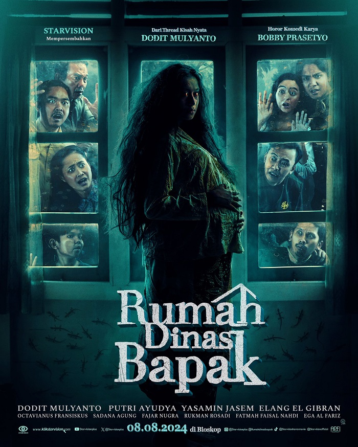 Sinopsis Film Rumah Dinas Bapak : Film Horor Komedi yang Akan Tayang Agustus 2024 Mendatang!