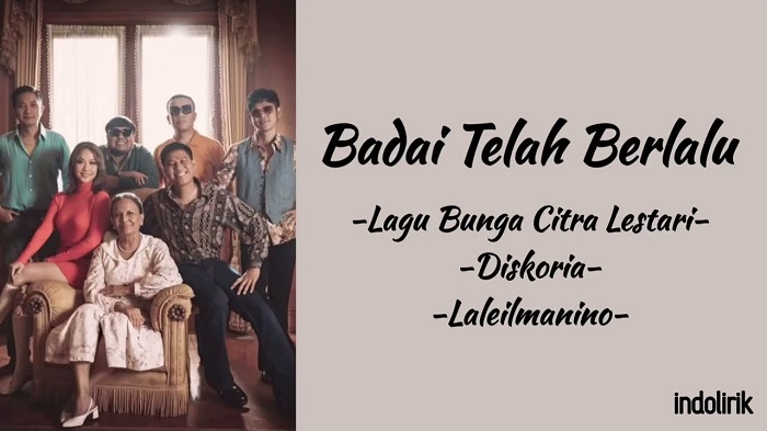 Lirik Lagu Lengkap 'Badai Berlalu' Diskoria, laleilmanino, BCL