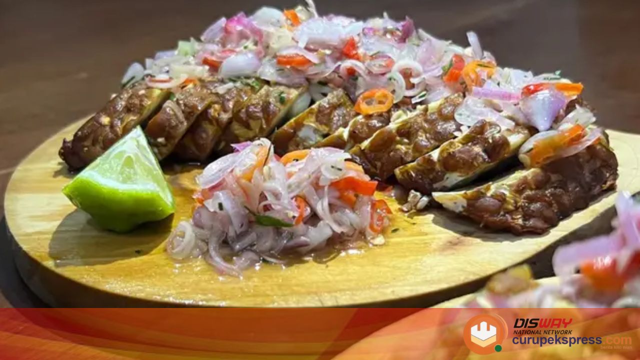 Resep Masakan Ala Rumahan : Tempe Bakar Sambal Matah