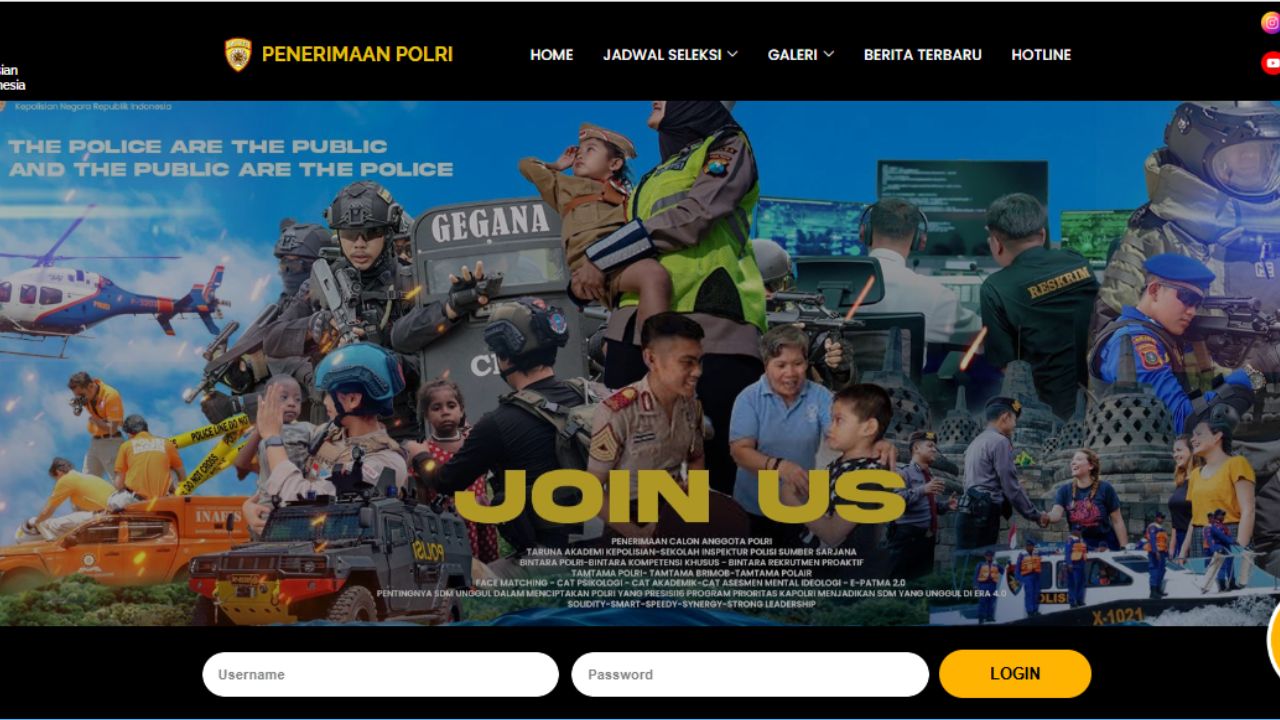 Cara Melakukan Pendaftaran Polri Tahun 2025, Buruan Klik Disini!