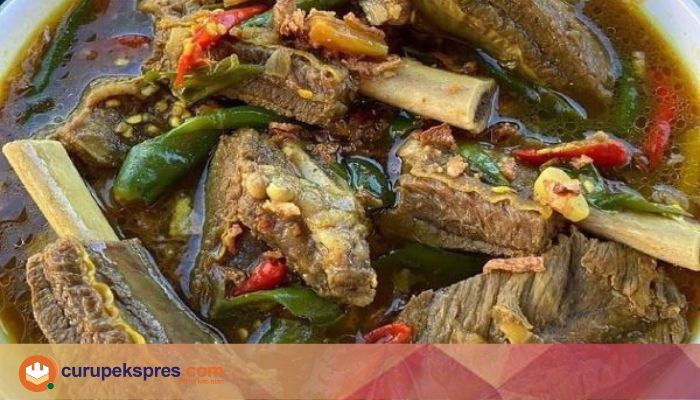 Kreasi Masak Dirumah, Resep Lengkap Asem-Asem Iga Sapi 