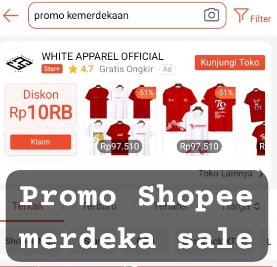 Inilah Promo Shopee Edisi Kemerdekaan