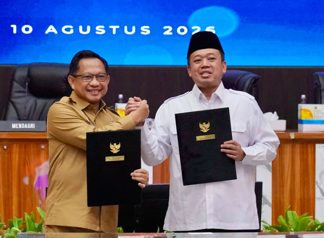 Menteri ATR/BPN dan Mendagri Sepakati Pengintegrasian NIB dan NOP