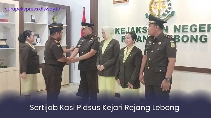 Arya Pamit, Kasi Pidsus Kejari Rejang Lebong Berganti