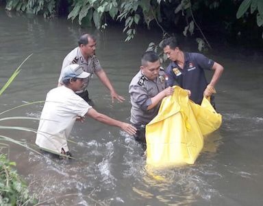 Warga Pensiunan Ditemukan Tewas Mengapung