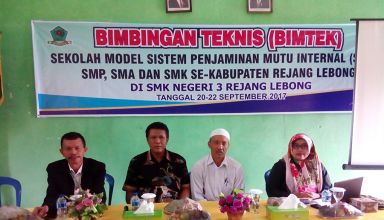 SMPN 14 Rejang Lebong Siap Menuju Sekolah Model