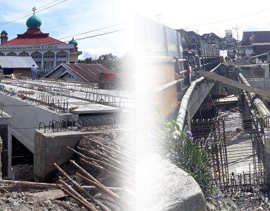 Pembangunan 2 Jembatan Masih Mandeg