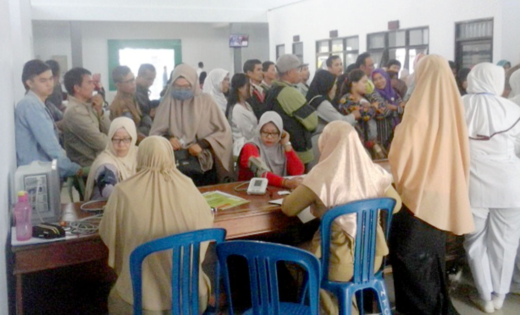 Pasien RSUD Jalur Dua Mulai Membludak