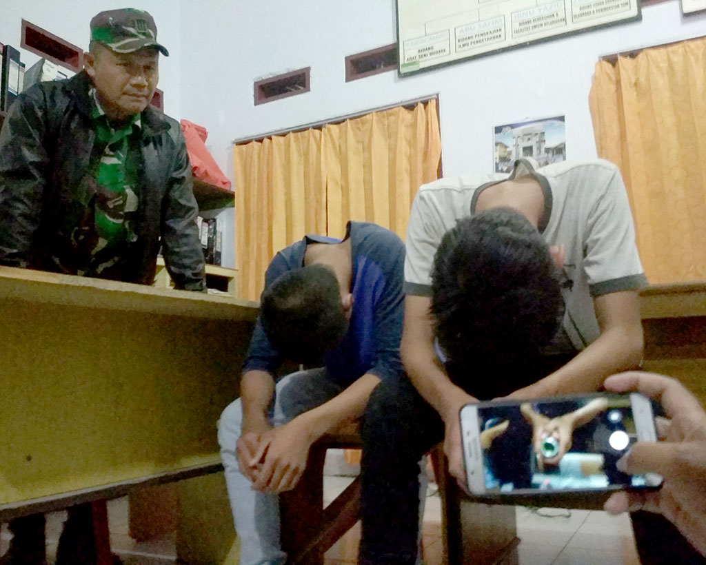 6 Remaja Kedapatan Ngelem dan Minum Tuak