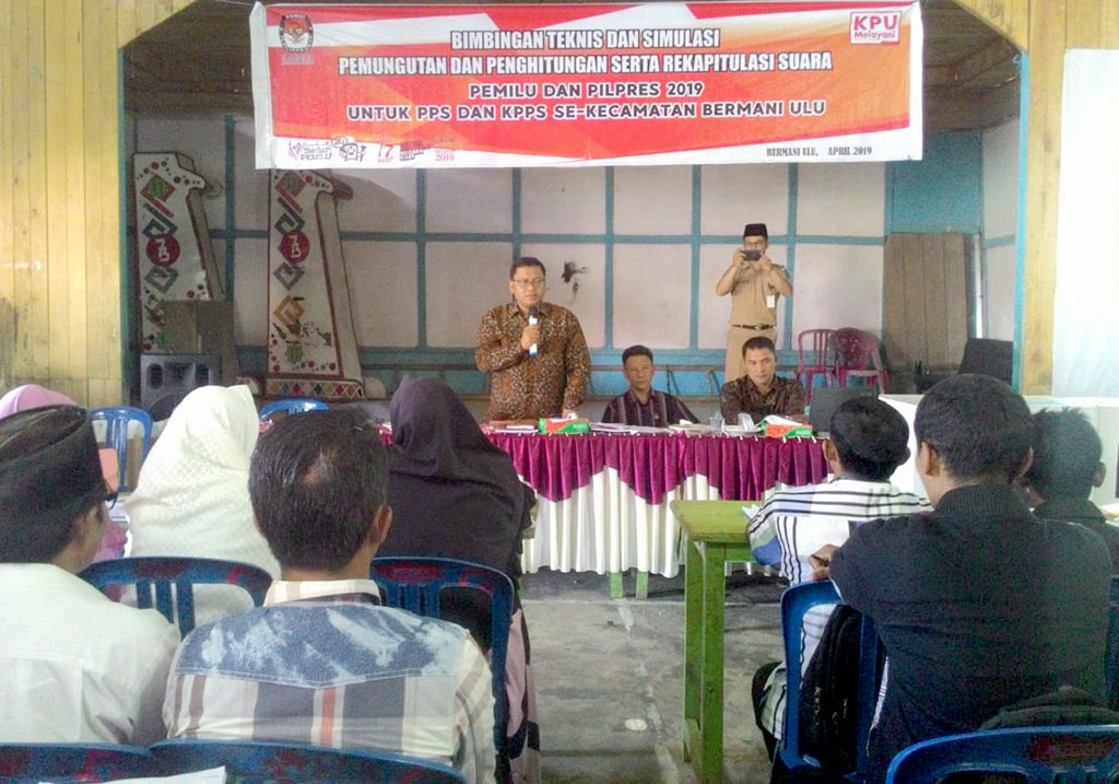 Warga Masih Bingung Cara Nyoblos,  KPU Rampungkan Bimtek Tungsura PPS dan KPPS