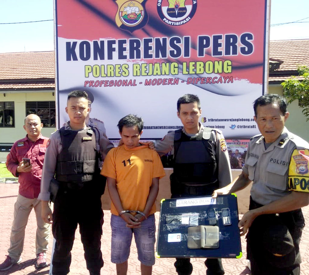 Polisi Cokok Residivis Curanmor, Kasus Sabu,  Yah Masuk Penjara Lagi