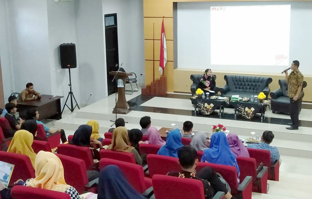 KPU Goes To Campus Gandeng HMI,   Sosialisasi Pemilu 2019