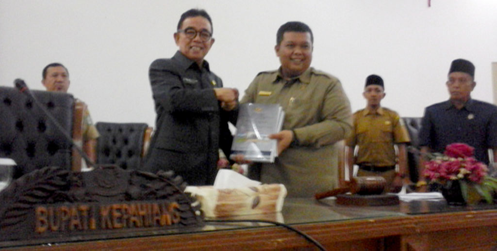 Pemda Laporkan Hasil Audit BPK Ke DPRD