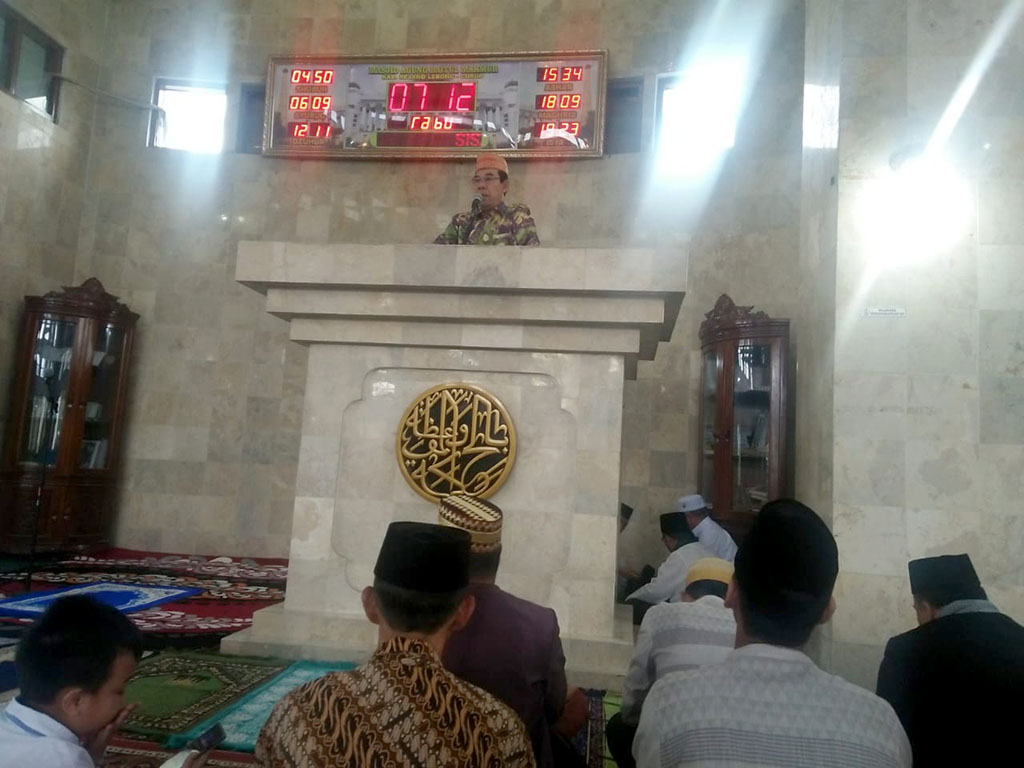 Melalui Momen Hari Raya Idul Fitri 1440 H,  Bupati Ajak Pertahankan Iman