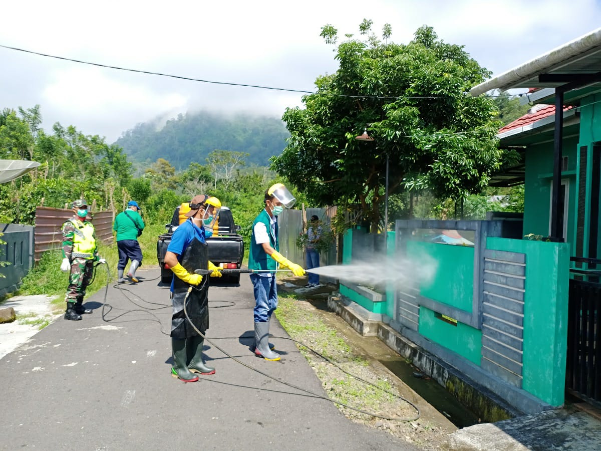 Empat Tempat Disemprot Disinfektan, Pernah Dikunjungi Pasien Covid-19