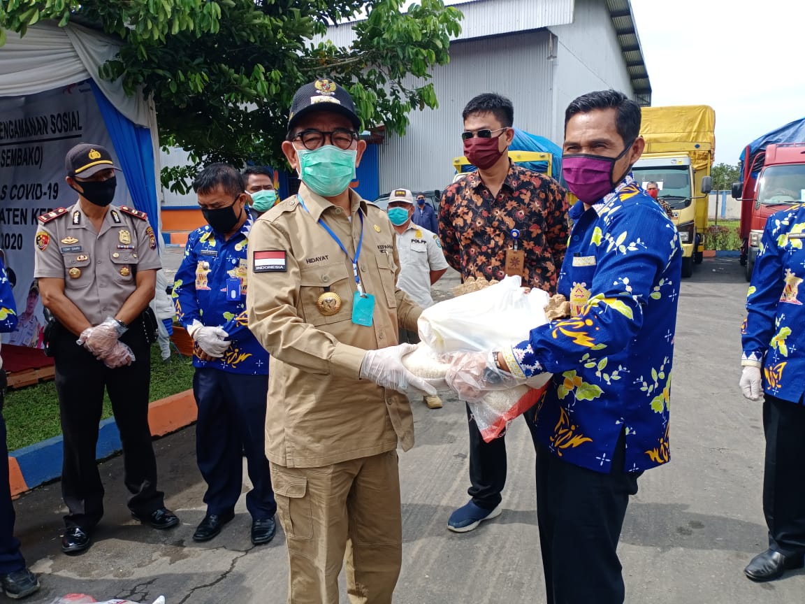 12 Ribu Paket Sembako Bantuan Covid-19 Mulai Disalurkan