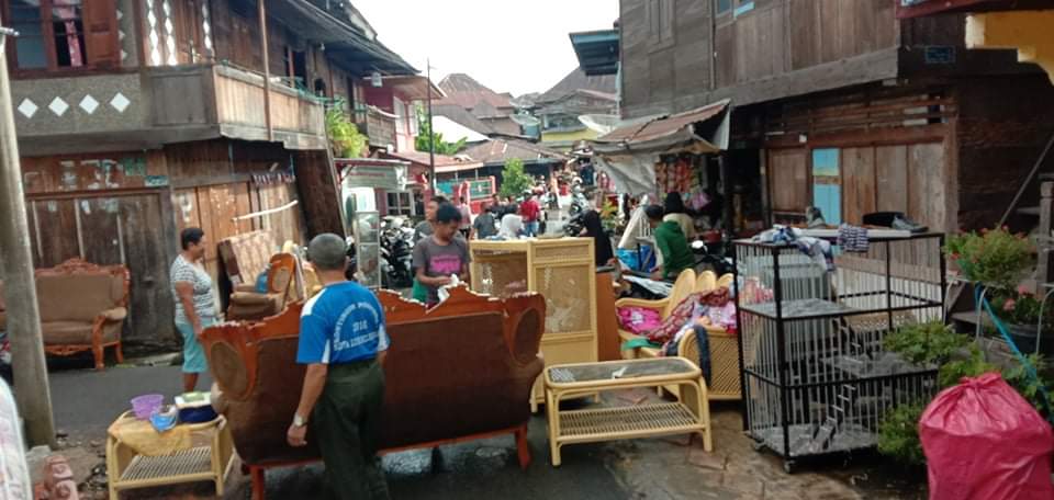 Ratusan Rumah Terendam, BPBD Dirikan 1 Dapur Umum