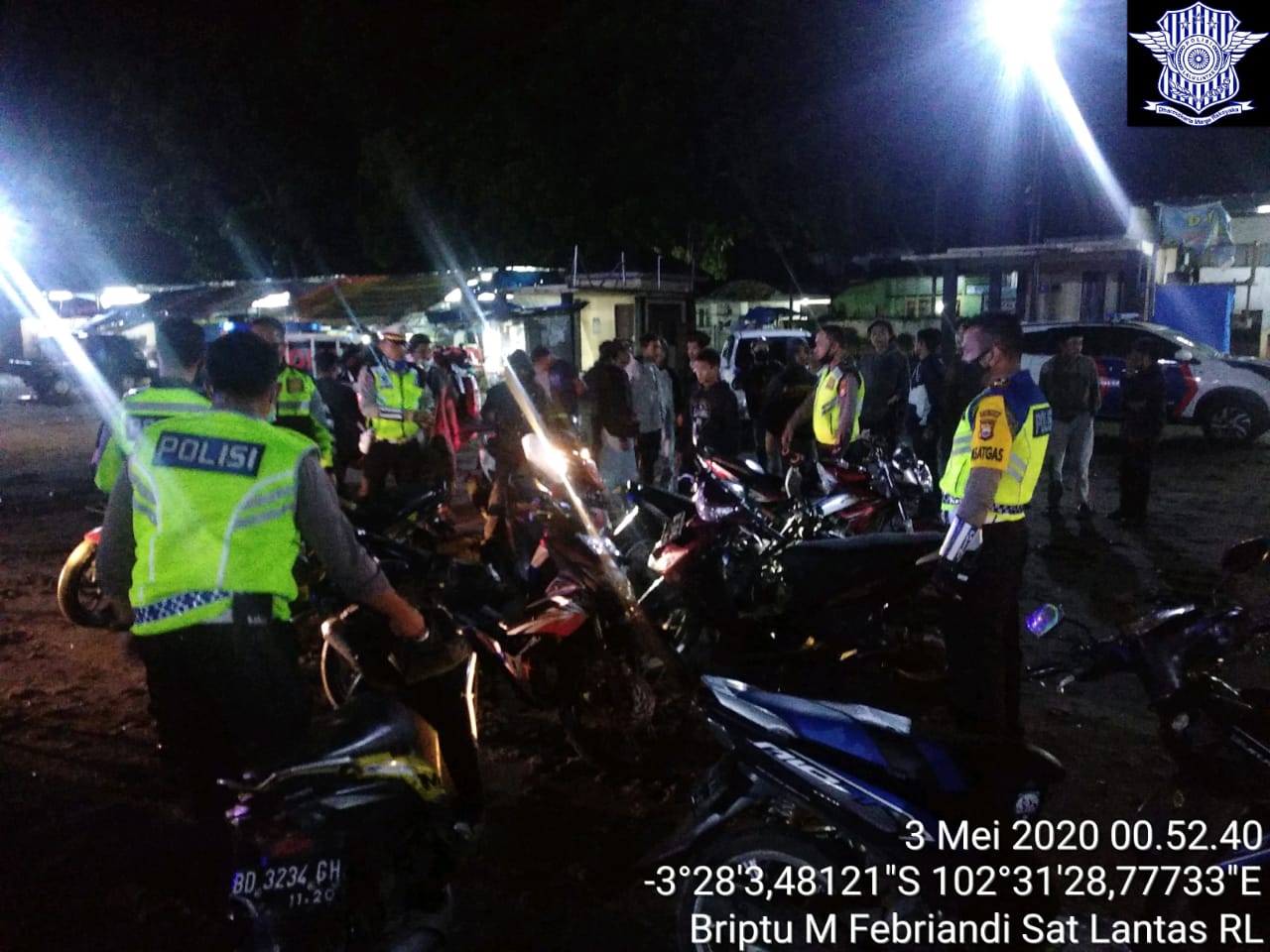 Polisi Amankan 15 Motor Balap Liar di Lapangan SN