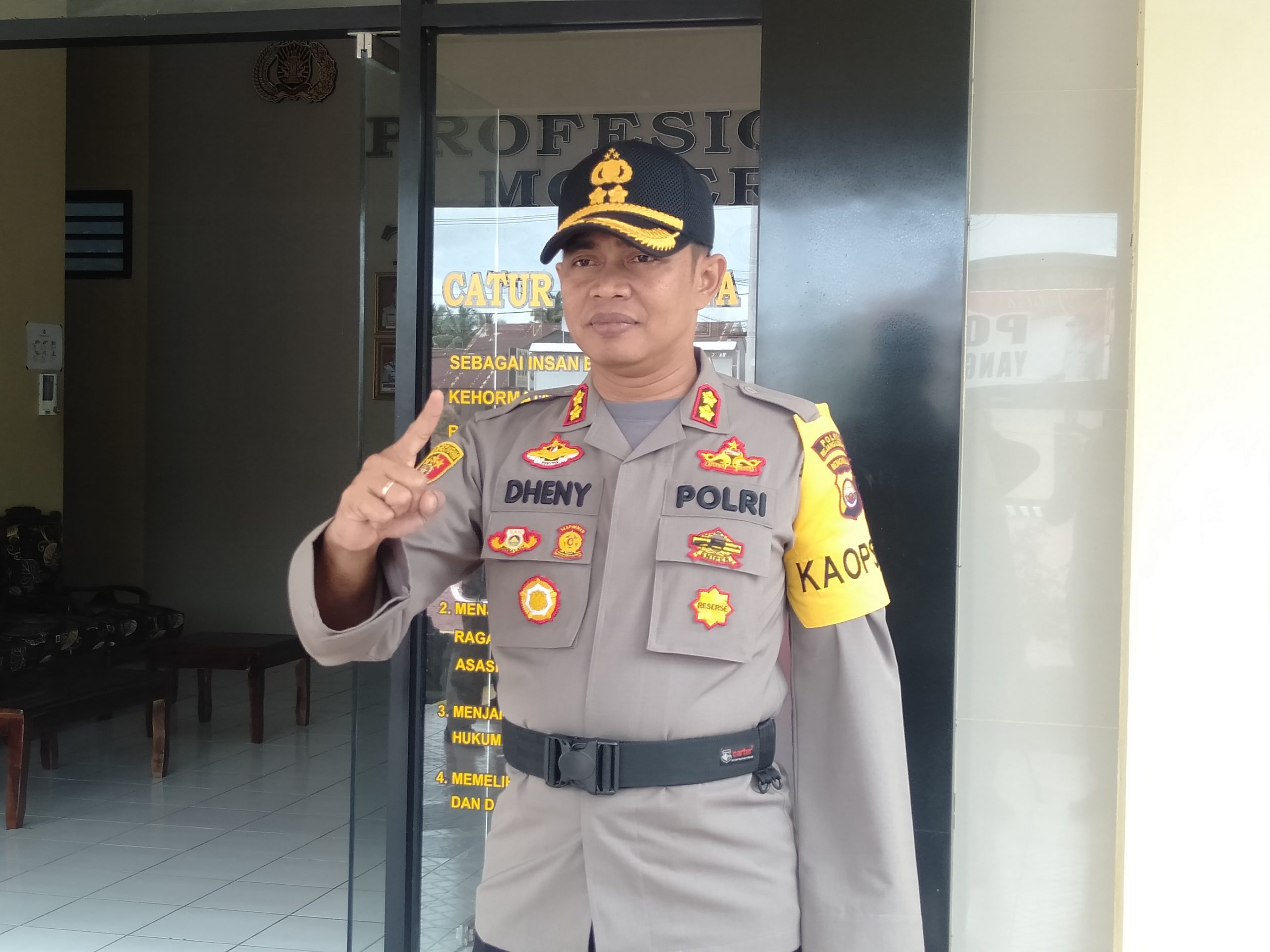 Polres RL Amankan Celurit Milik Begal