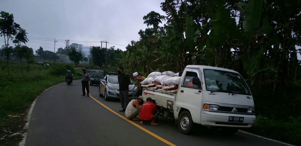 Antisipasi 3 C, Polsek Sindang Kelingi Hunting Jalan Lintas