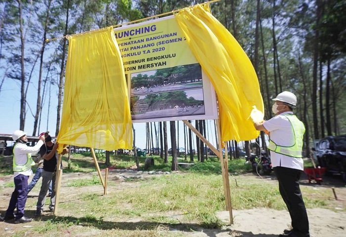 Segmen 2 Penataan Pantai Panjang Dimulai