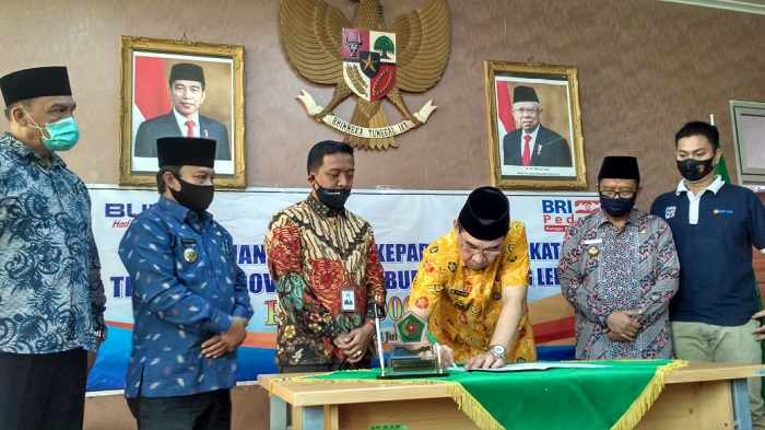 Pemkab Terima Bantuan Sembako Senilai Rp 250 Juta