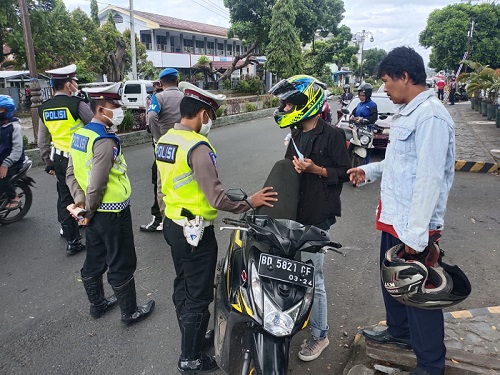 Dua Hari Ops Patuh Nala, Petugas Jaring 42 Pelanggar