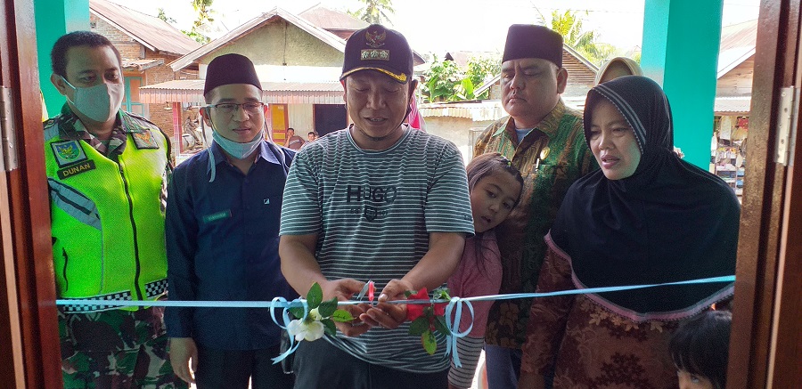 Pemdes Lubuk Belimbing 2, Gelar Sedekah Bumi dan Peresmian Masjid Assalam