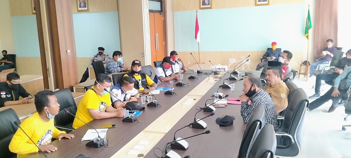 KSPI Seruduk Kantor DPRD Provinsi, Tolak Omnibus Law RUU Cipta Keja