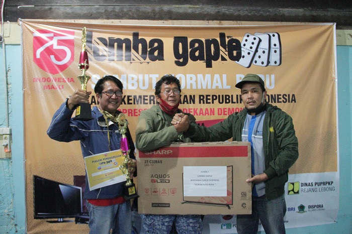 Lomba Gaple Curup Ekspress, Ini Daftar Pemenangnya