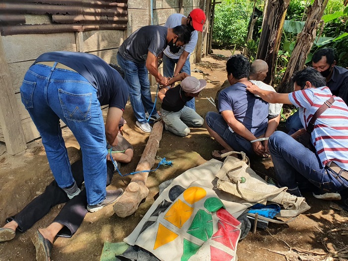 Judi Bola Giling Kena Grebek, Lokasi Kelurahan Air Duku