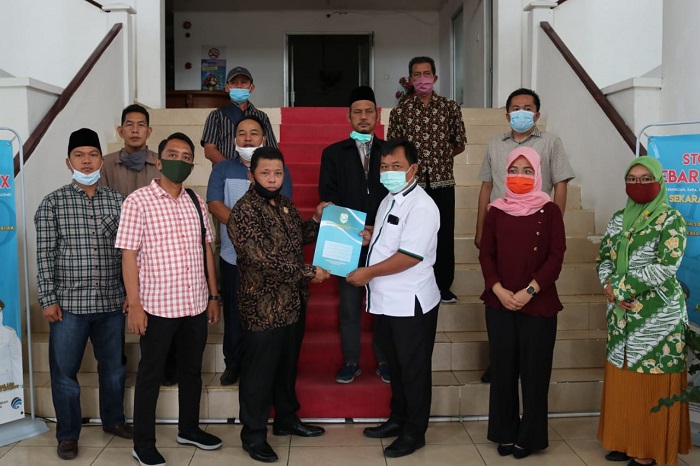 Dewan Terima Kunjungan DPRD Prabumulih, Belajar Soal Pengesahan RAPBD