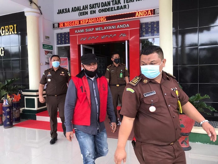 Usai Serahkan Diri Mantan Anggota TPK DD Ditahan Jaksa