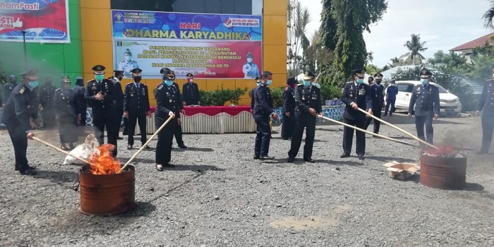 Kemenkumham Musnahkan 344 Unit HP, Antisipasi Transaksi Didalam Lapas