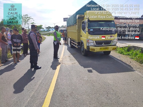 Tabrak Truk, Warga Sindang Kelingi Tewas