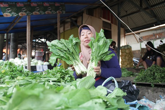 Harga Sayur Mulai Naik