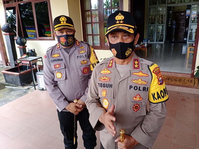 Kapolda Kunjungi Polres Kepahiang, Mutasi Tidak Terkait dengan Pilkada