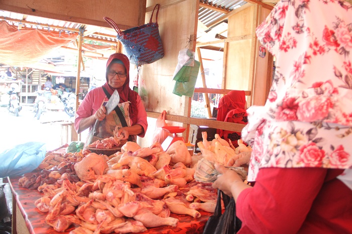 Harga Ayam Potong Rp 38 Ribu