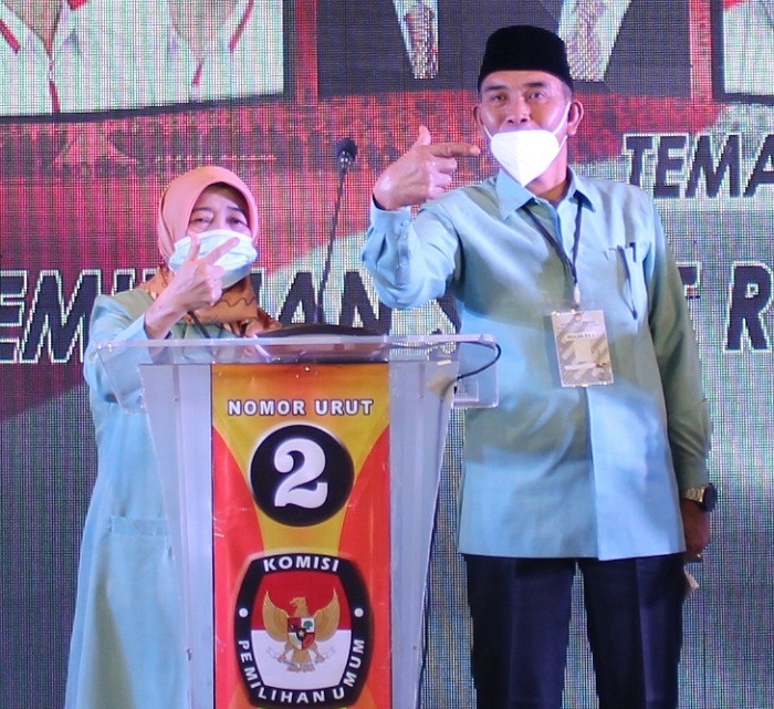 Debat Pilkada RL Susilawati : Tidak Obral Janji, Kami Lanjutkan Pembangunan