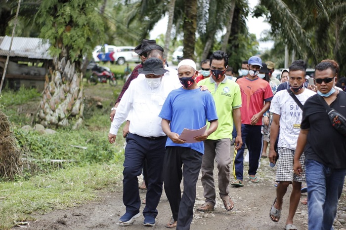 Agusrin-Imron Ingin Pastikan Perekonomian Masyarakat Stabil