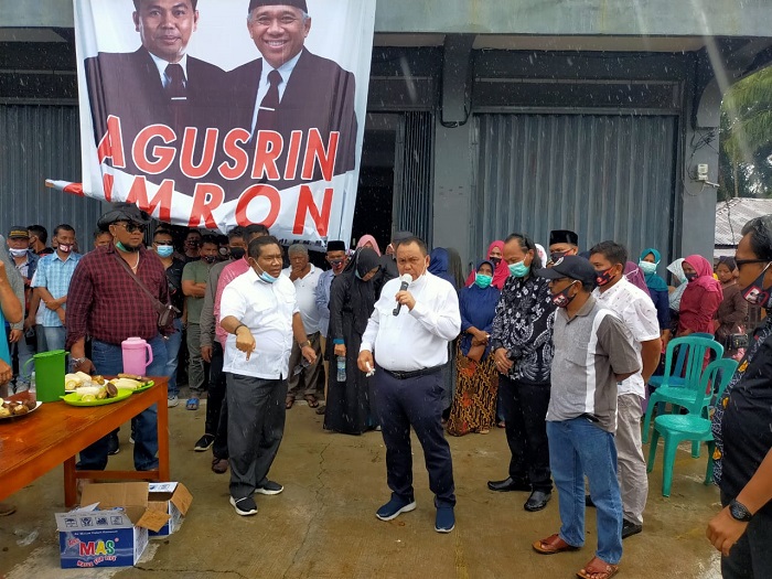 Agusrin dan Izda Sepakat Bangun Sekretariat Adat, Termasuk Anggarkan Honor Kepala Kaum