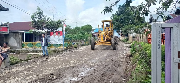 Warga Senang, Jalan Pungguk Lalang Diperbaiki