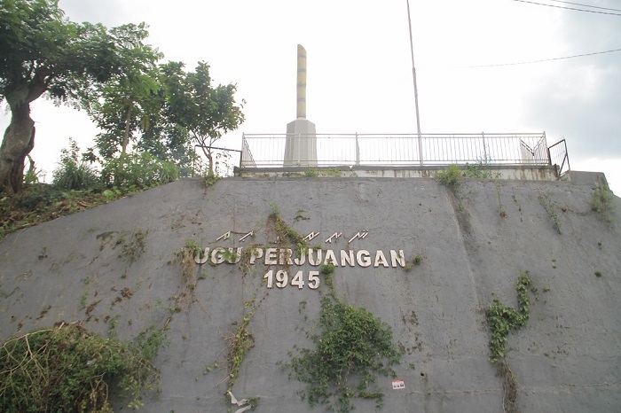 Tugu Perjuangan Tabarenah Terbengkalai