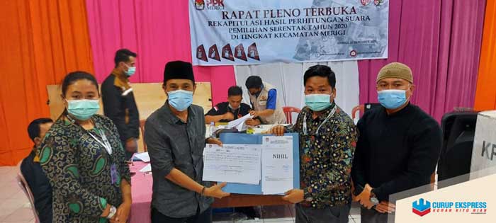 Pleno PPK Dayat Nata Tetap Unggul